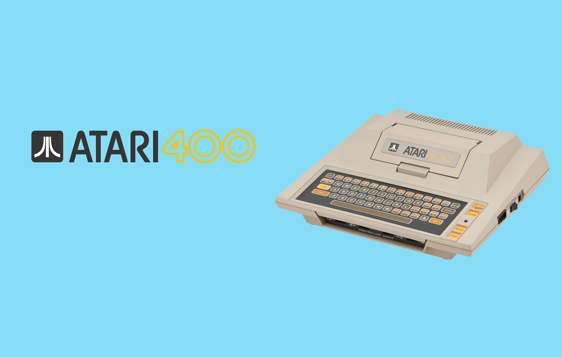 Atari 400 Marquee