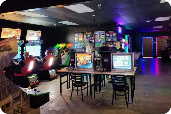 Time Rift Arcade Retro Console Area