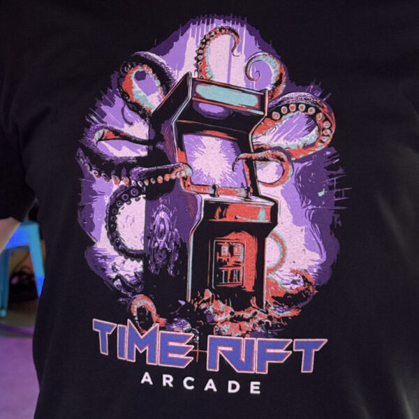 Time Rift Arcade Octo-Rift T-Shirt (Unisex) - Image 2