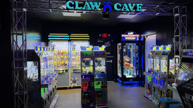Claw Cave Claw Arcade in Bedford, Grapevine, Colleyville, Hurst, Watauga, Euless, Keller, Southlake