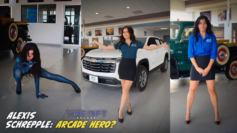 Alexis Schrepple Time Rift Arcade Apple Sport Chevrolet Imports
