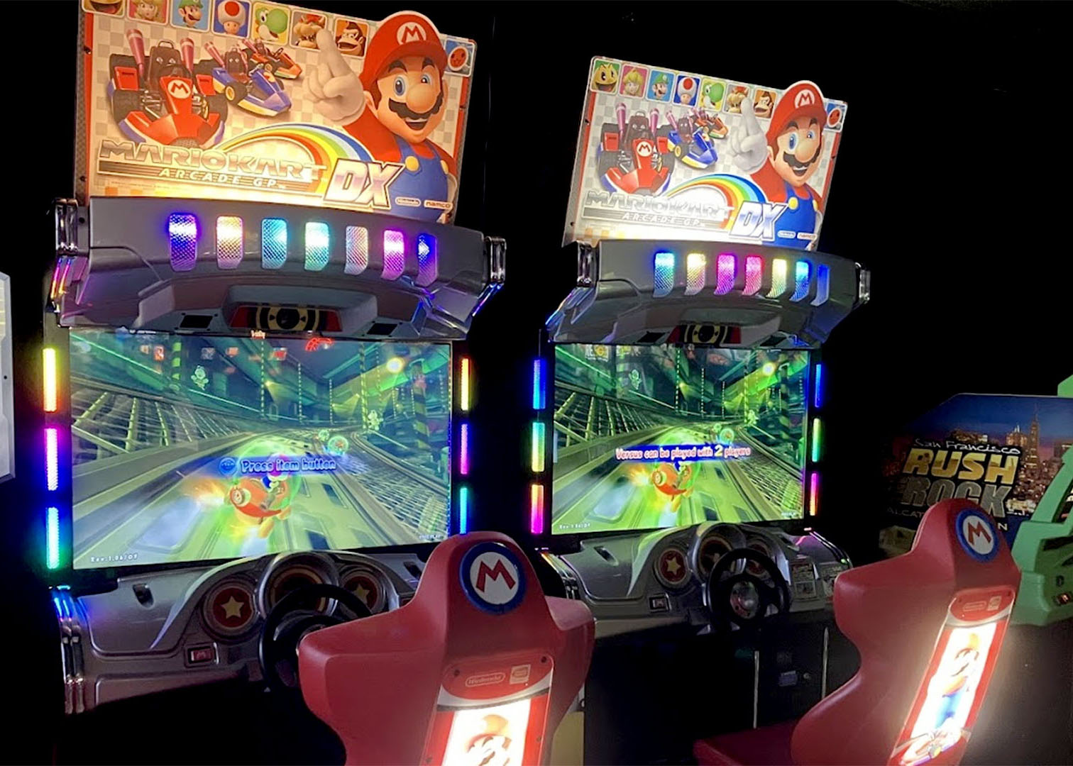 Fort Worth Arcade with racing games