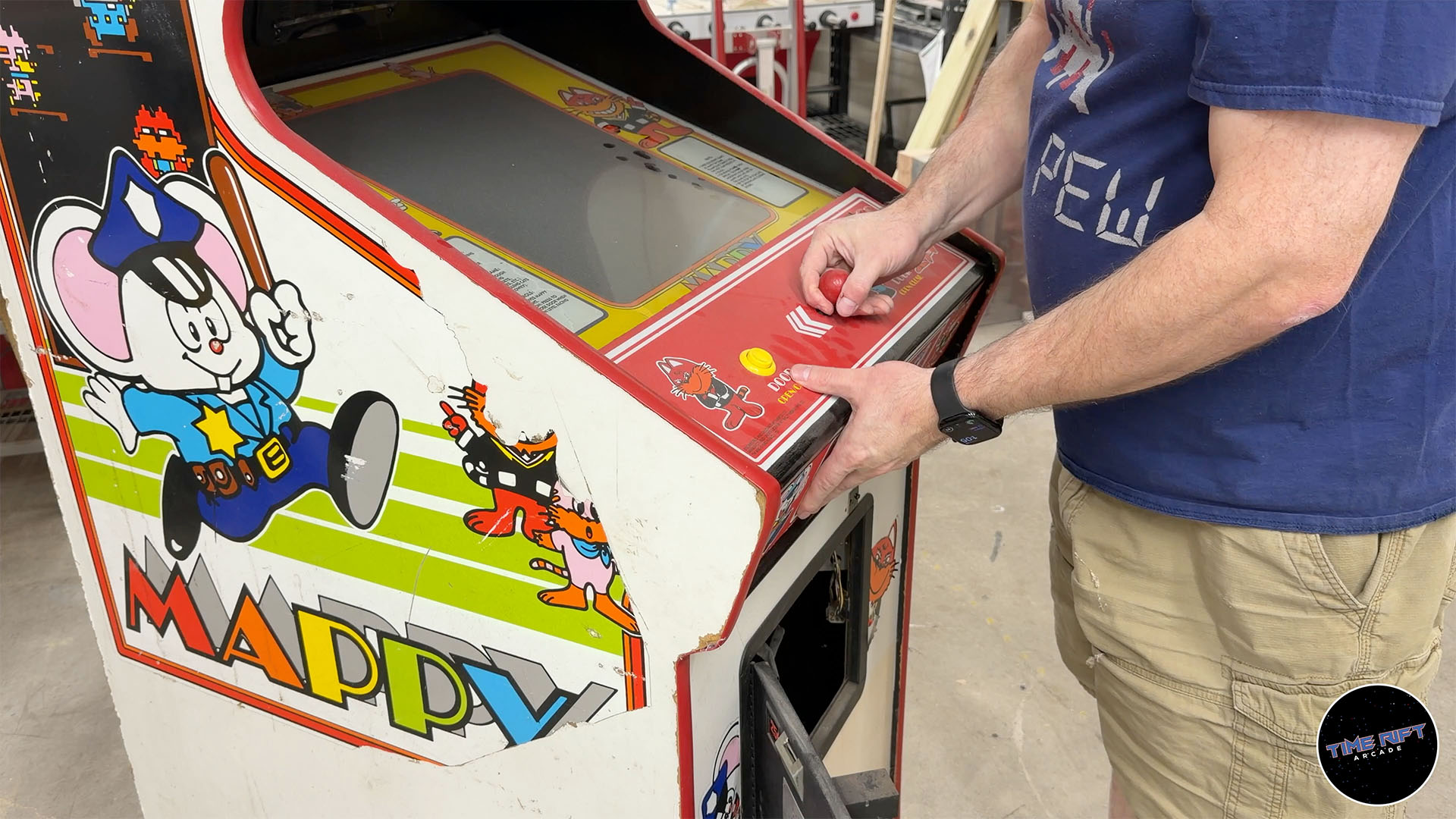 Tearing down the Mappy arcade