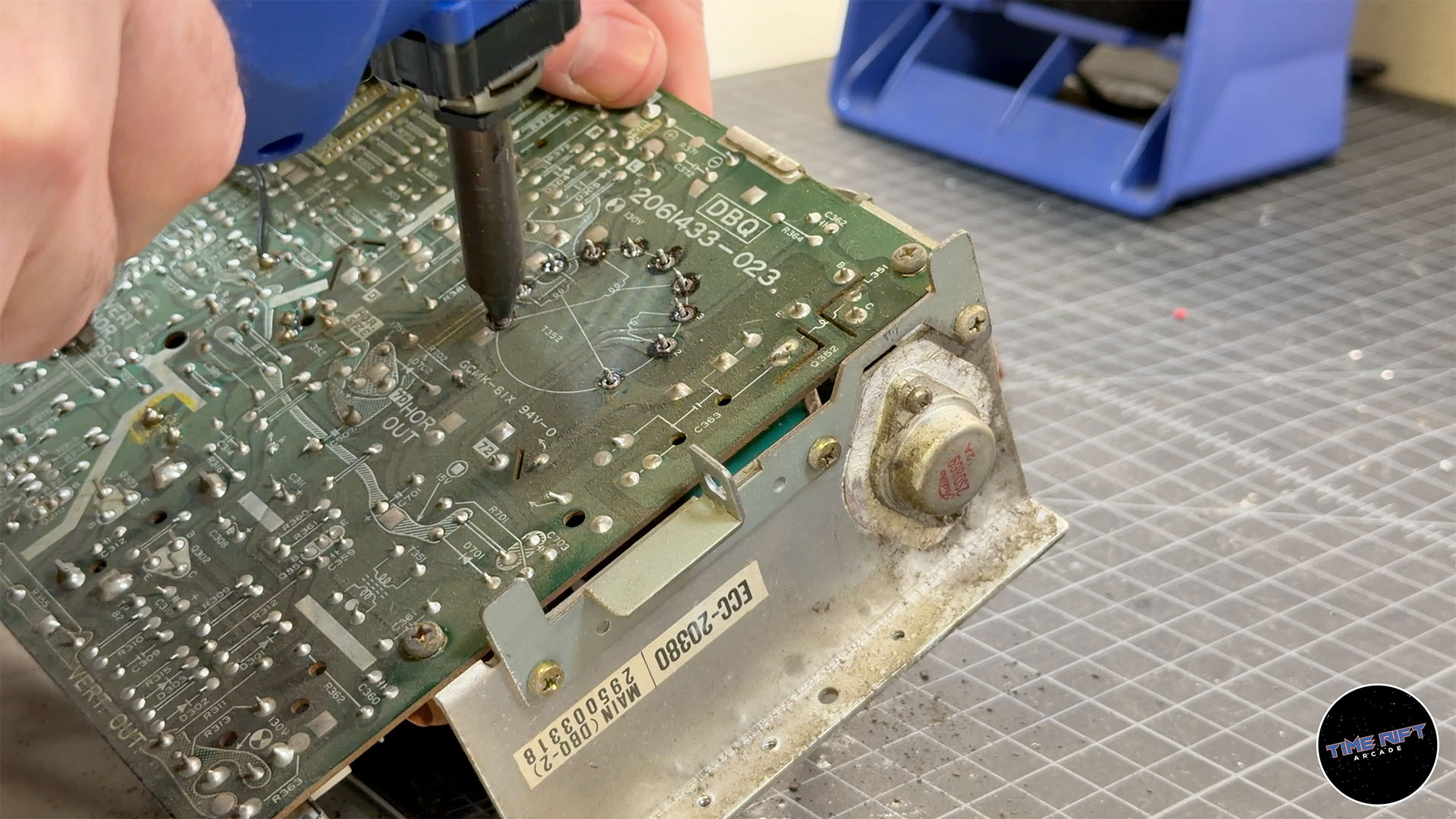 Cap Kit and Flyback for Mappy arcade