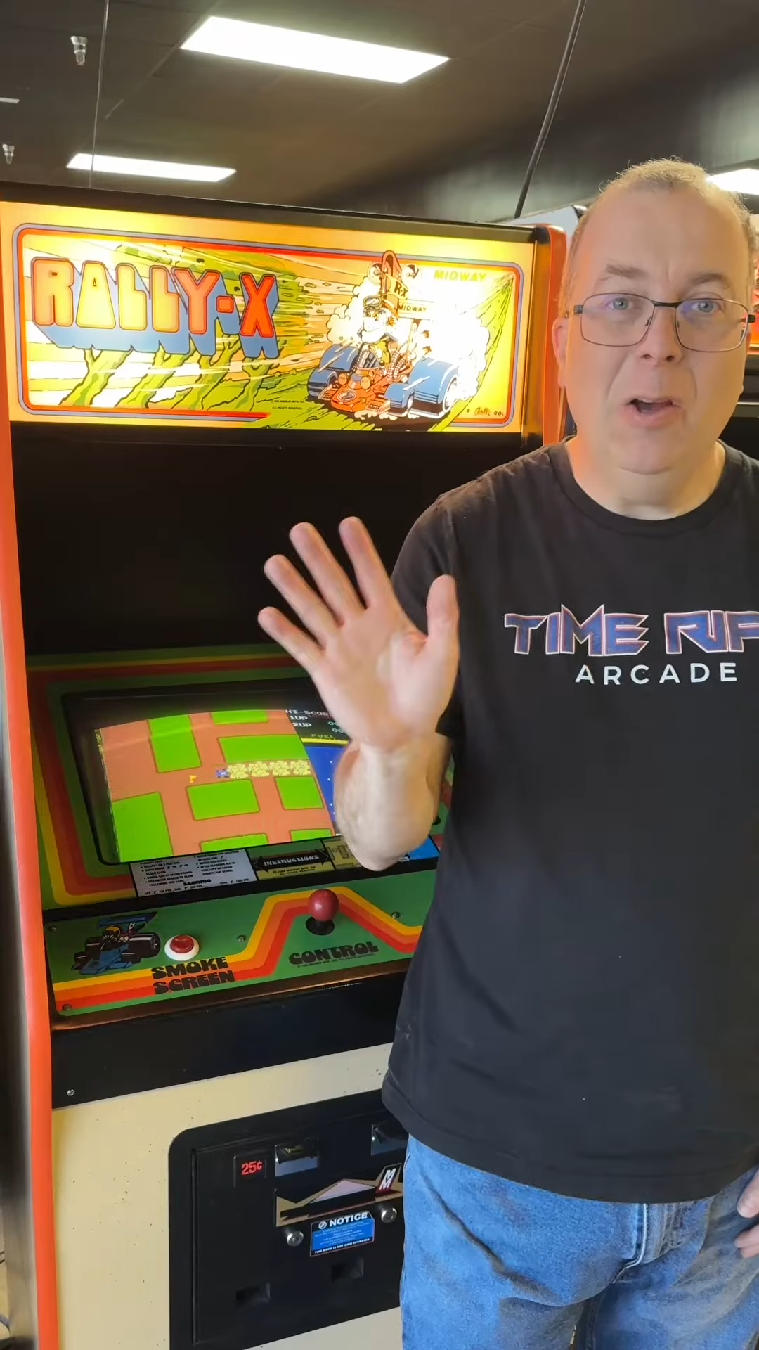 Rally-X Arcade with 8bitguy