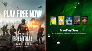 Free Play Days on XBOX for Black Friday