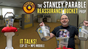 Creating the Stanley Parable Reassurance Bucket as a Prop for the Time Rift Arcade