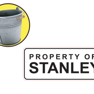 Stanley Parable Reassurance Bucket Sticker set