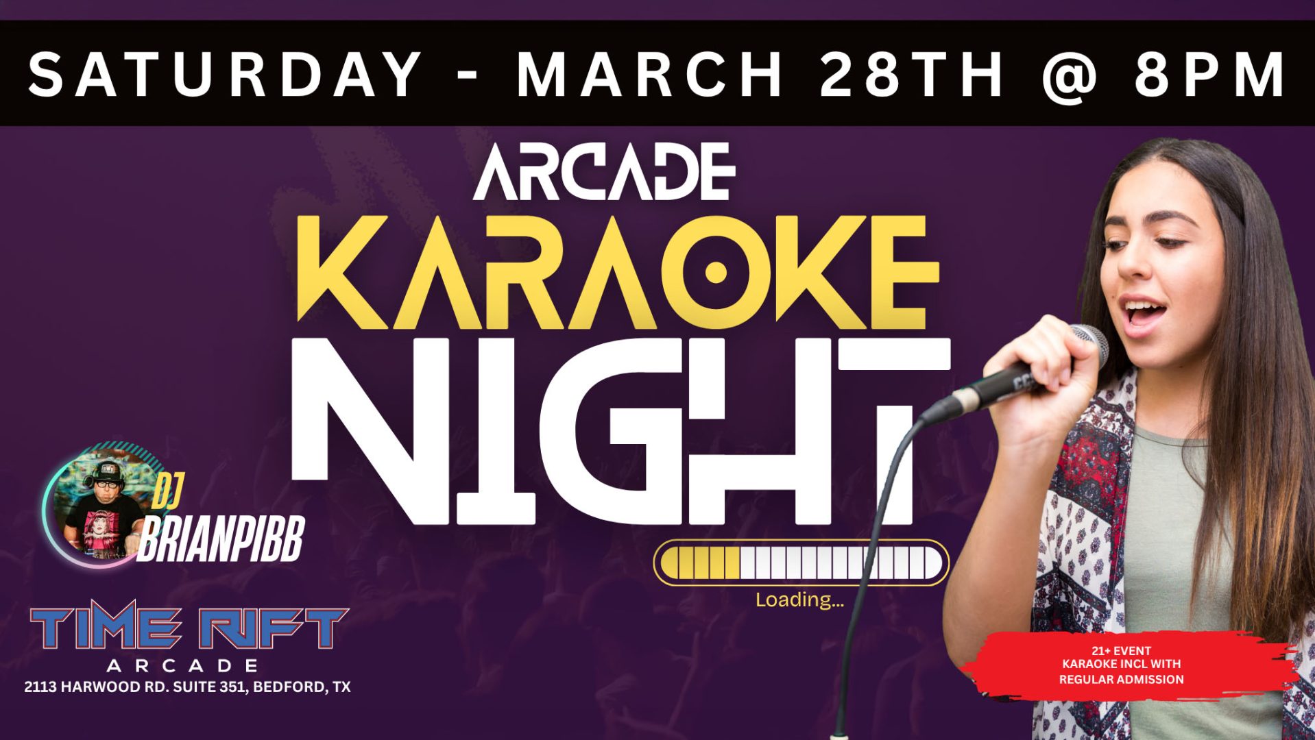 Karaoke Night March 28th 2026