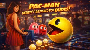 Pac-Man was designed for women!
