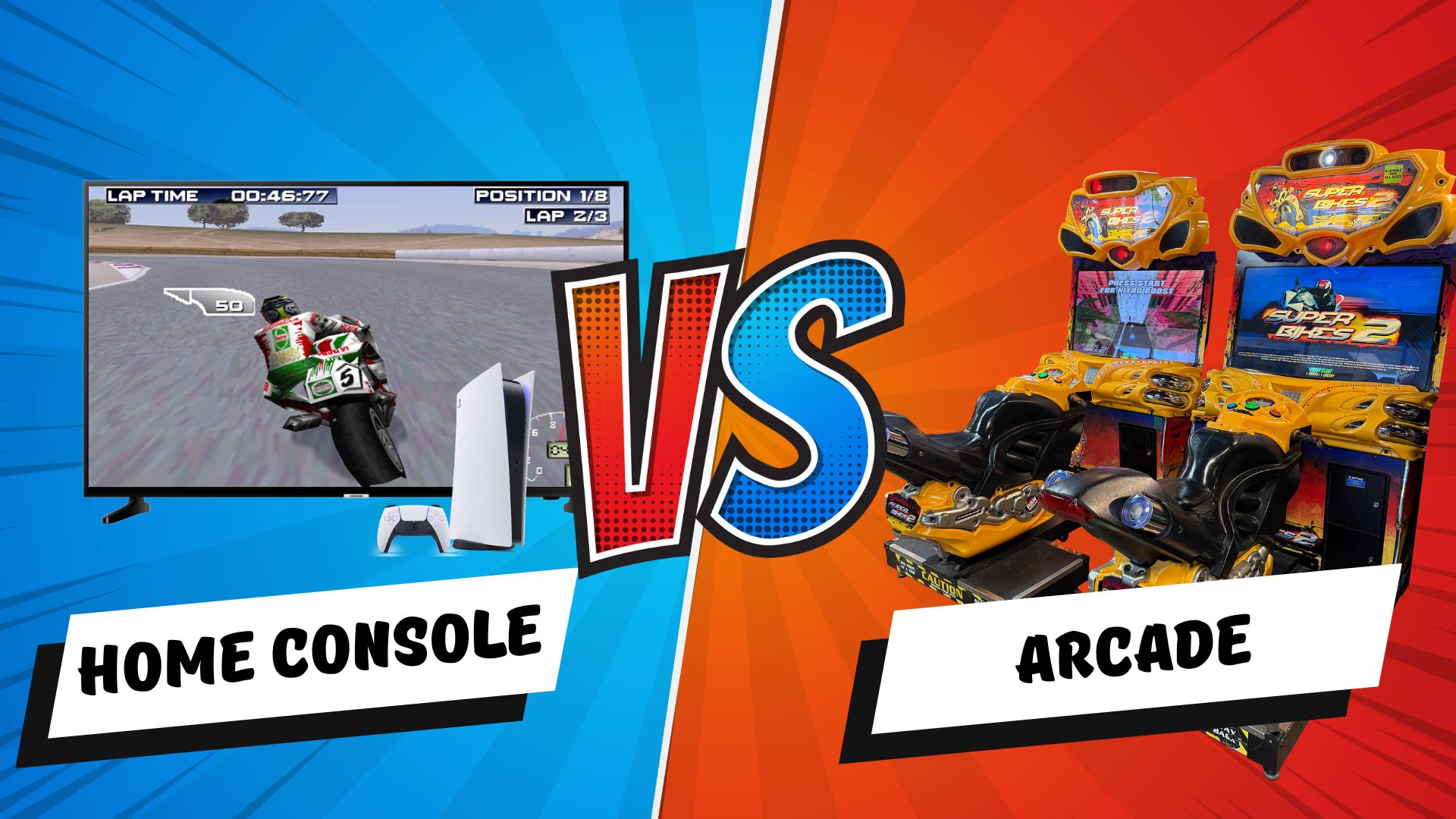 Arcade vs Home Console