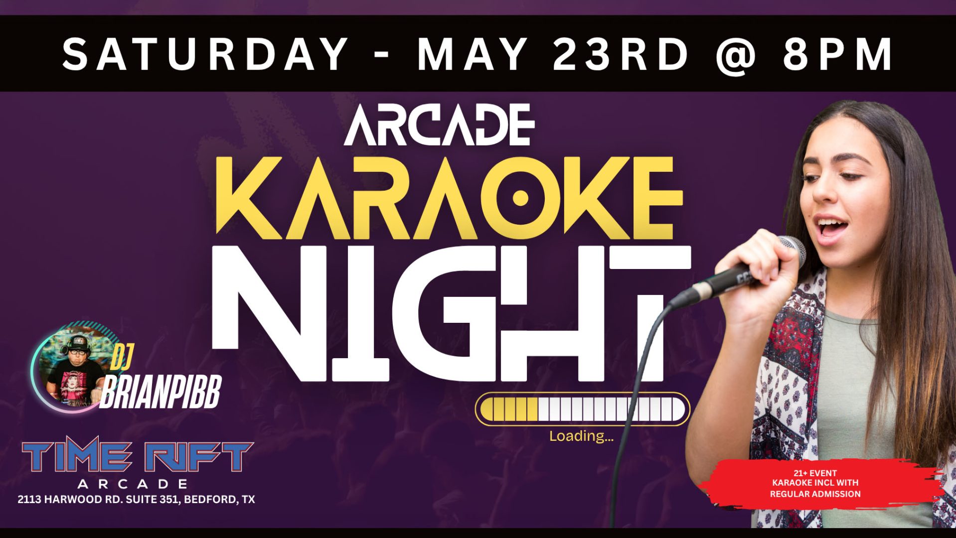 Karaoke Night May 23rd 2026