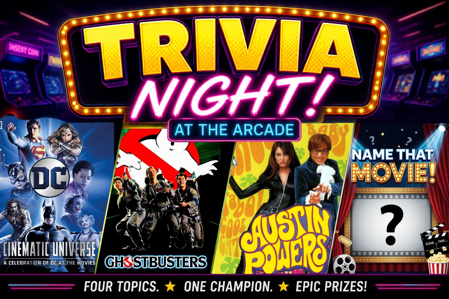Trivia Night Recap May 20th 2026 at Time Rift Arcade in Bedford Texas