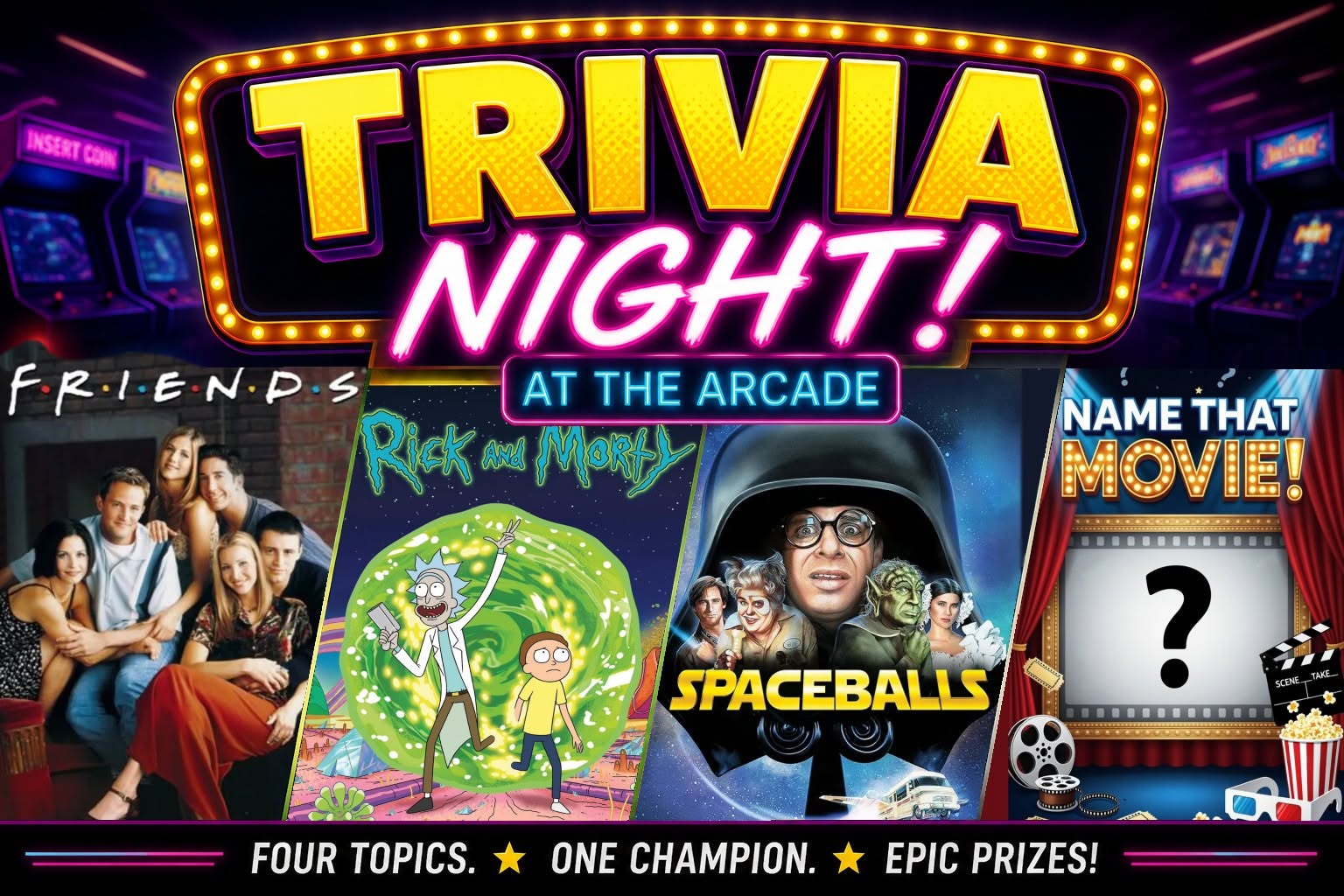 Trivia Night Recap June 10th 2026 at Time Rift Arcade