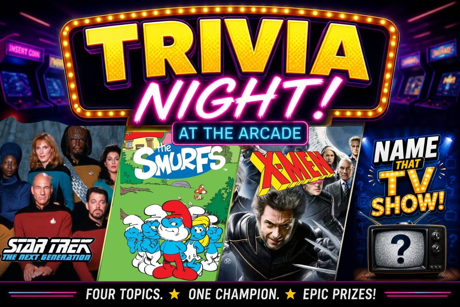 Trvia Night Recap July 1st 2026 at Time Rift Arcde in Bedford Texas