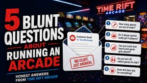 5 Blunt Questions from a Customer about running an arcade