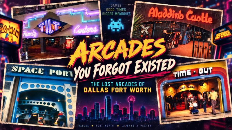 Arcades in Dallas Fort Worth that you forgot existed